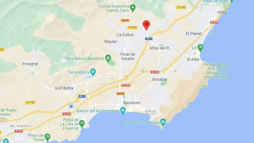Villa de 3 dormitorios en L'Alfàs del Pi, Spain No. 489 № 12
