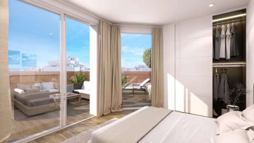 Apartamento de 1 dormitorio en Living Estepona Alicante, Spain No. 196 № 1