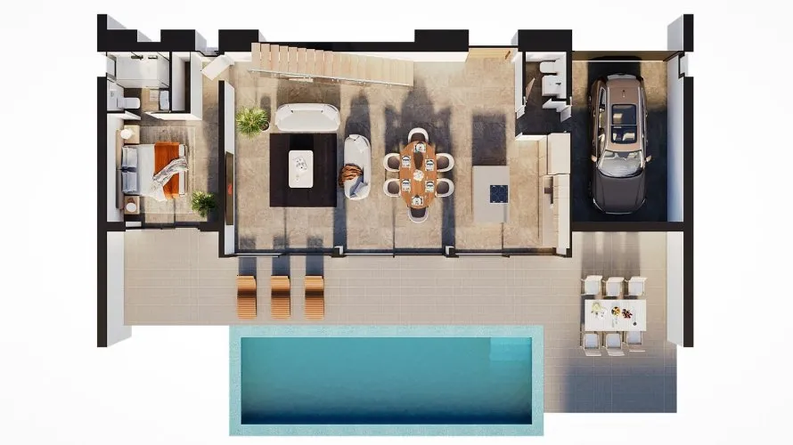 Villa de 3 dormitorios en Calpe, Spain No. 95 № 5