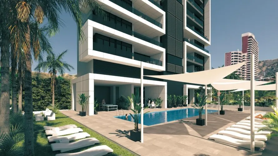Apartamento de 2 dormitorios en Benidorm, Spain No. 552 № 14
