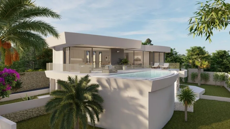 Villa de 4 dormitorios en Calpe, Spain No. 415 № 7