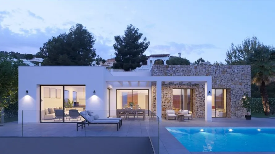 Villa de 3 dormitorios en Pedreguer, Spain No. 338 № 2