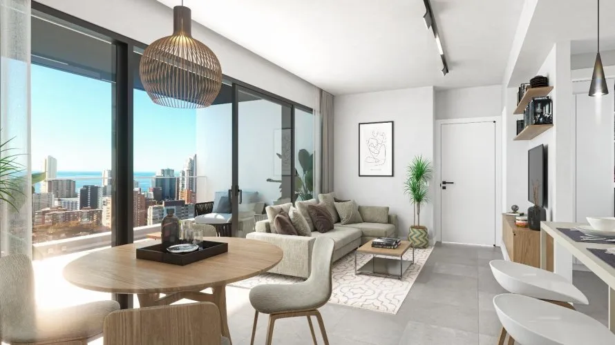 Apartamento de 2 dormitorios en Benidorm, Spain No. 552 № 2