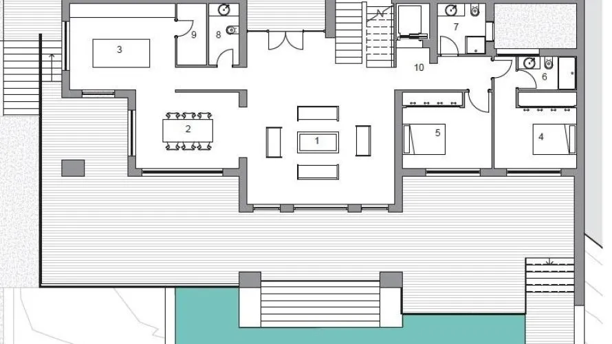 Villa de 5 dormitorios en Adsubia (Ajuntament Adsubia), Spain No. 412 № 11