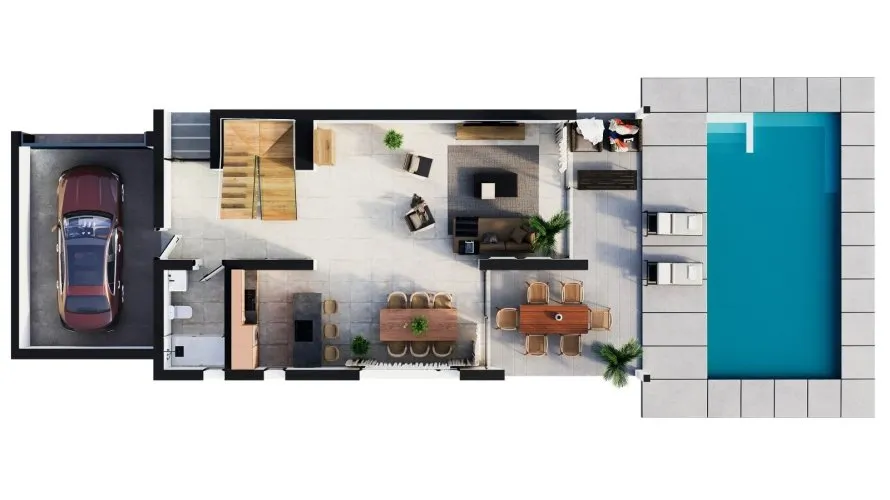 Villa de 3 dormitorios en Calpe, Spain No. 596 № 8