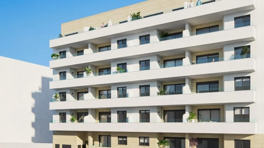 Apartamento de 2 dormitorios en Torrevieja, Spain No. 511 № 1
