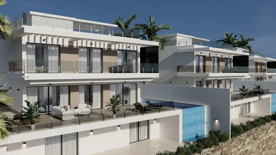 Villa de 4 dormitorios en Finestrat, Spain No. 620