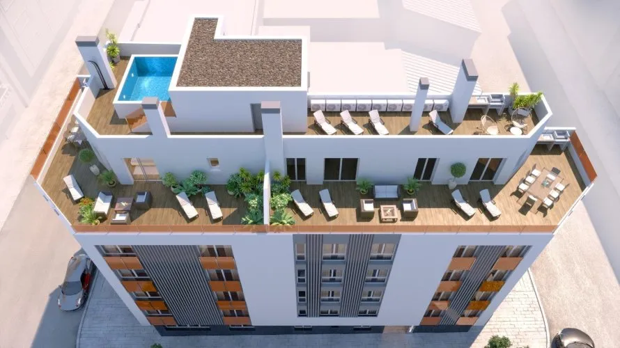 Apartamento de 1 dormitorio en Alicante, Spain No. 623 № 1