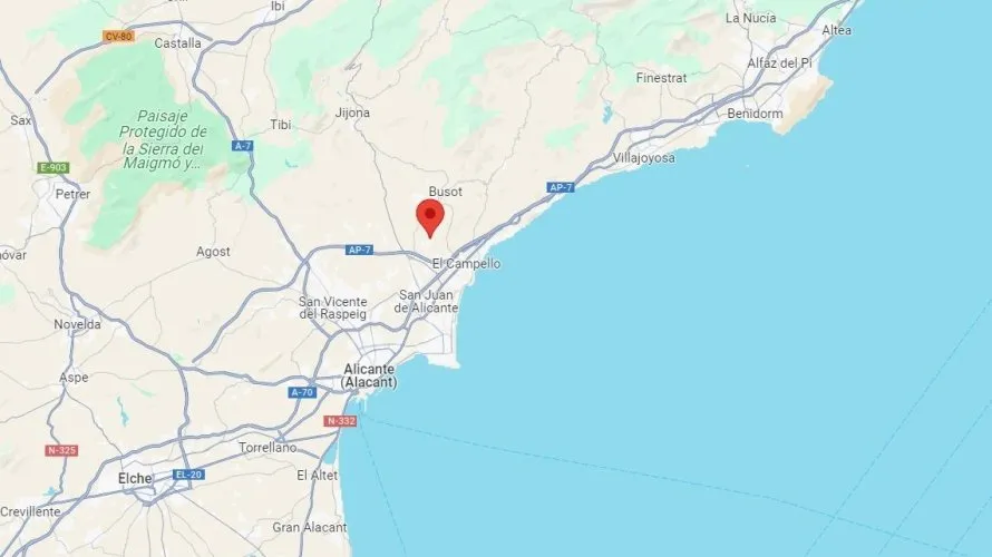 Apartamento de 2 dormitorios en Mutxamel, Spain No. 505 № 11