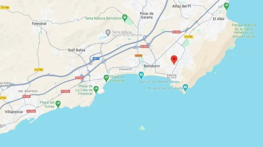 Apartamento de 2 dormitorios en Benidorm, Spain No. 552 № 15