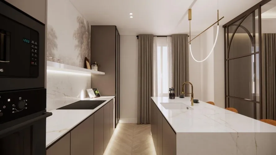 Apartamento de 3 dormitorios en Madrid, Spain No. 725 № 3
