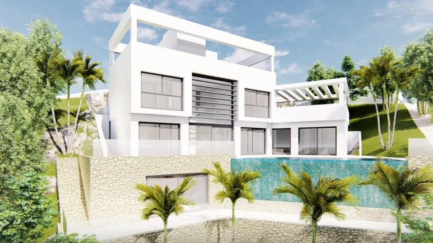 Villa de 4 dormitorios en Villajoyosa, Spain No. 300 № 9