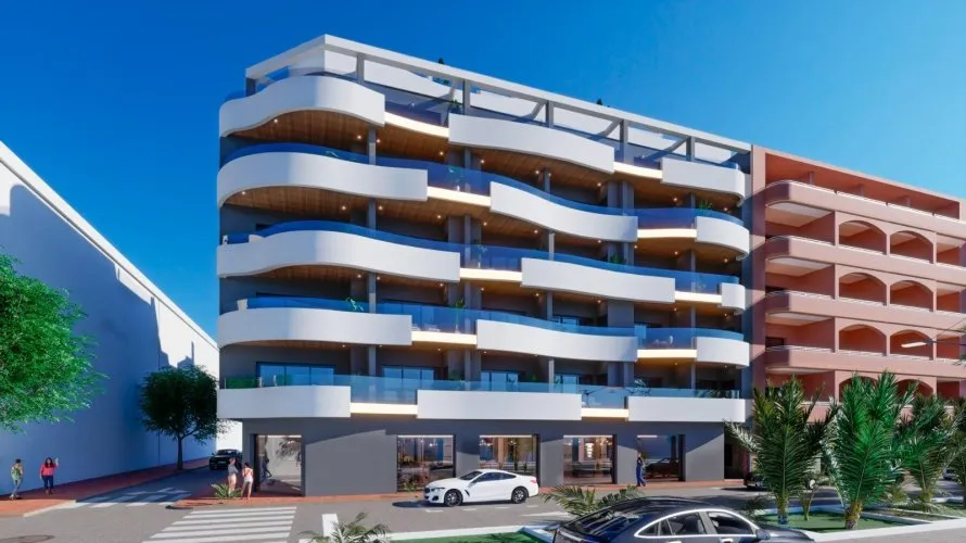 Apartamento de 2 dormitorios en Torrevieja, Spain No. 602 № 2