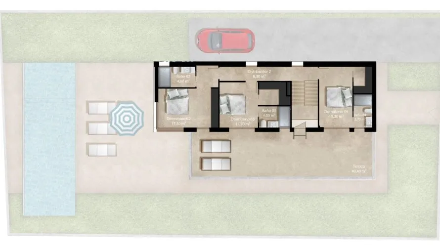 Villa de 4 dormitorios en La Zenia, Spain No. 265 № 6