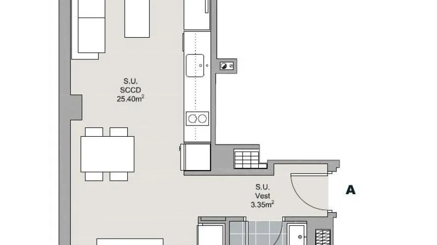 Apartamento de 1 dormitorio en Valencia, Spain No. 814 № 3