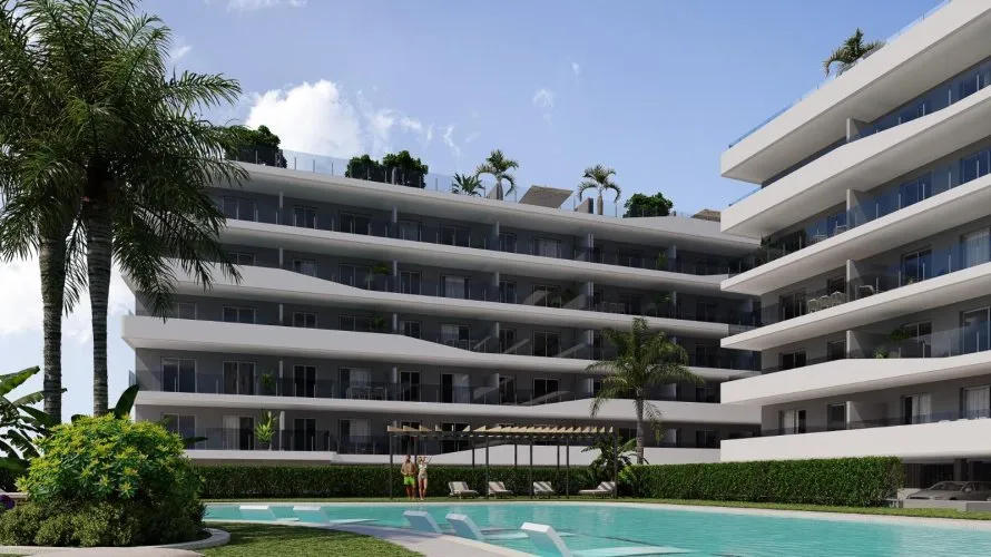 Apartamento de 3 dormitorios en Santa Pola, Spain No. 896
