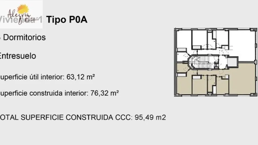 Apartamento de 1 dormitorio en Valencia, Spain No. 225 № 6