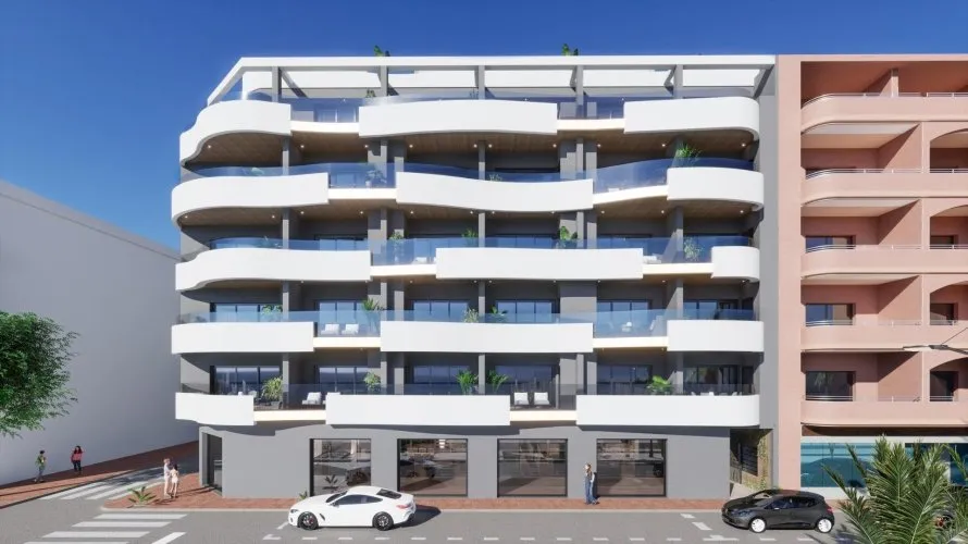 Apartamento de 2 dormitorios en Torrevieja, Spain No. 509