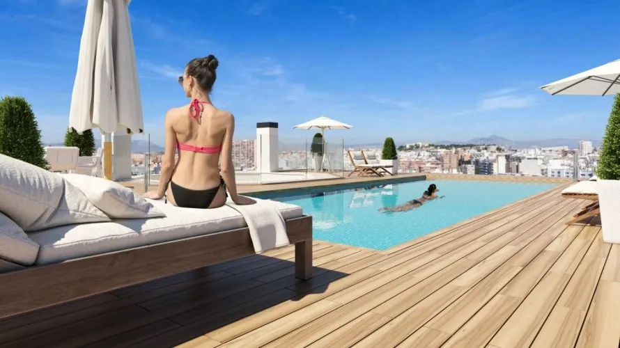 Ático de 1 dormitorio en La Florida, Spain No. 383 № 7