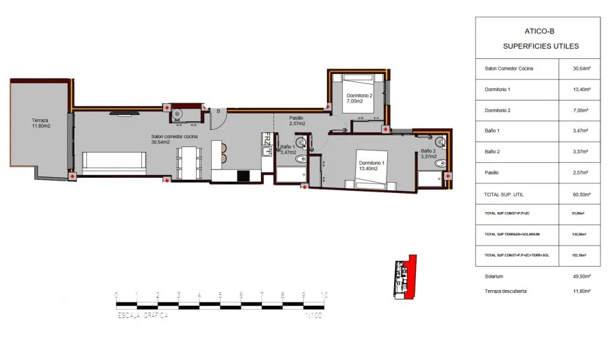 Apartamento de 2 dormitorios en Alegria Residencial XIX Torrevieja, Spain No. 69