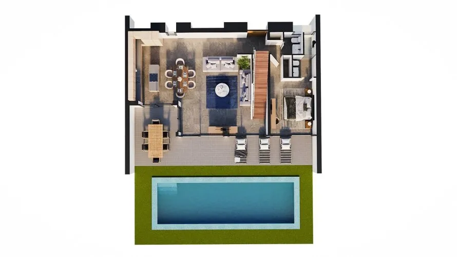 Villa de 3 dormitorios en Calpe, Spain No. 95 № 11