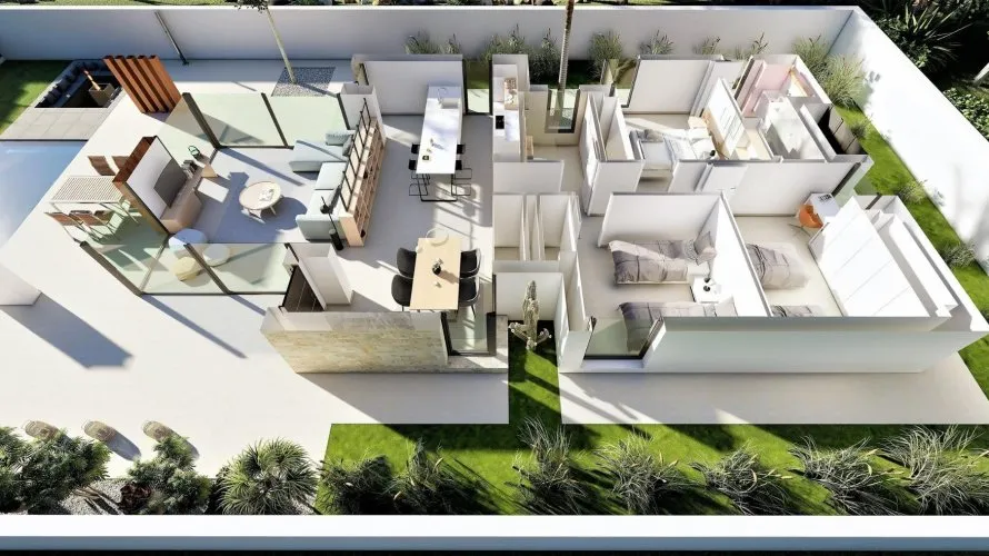 Villa de 3 dormitorios en San Fulgencio, Spain No. 467 № 12