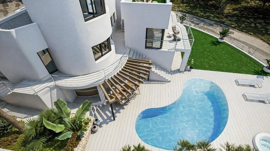 Villa de 4 dormitorios en Zona Altea Hills, Spain No. 1079 № 27