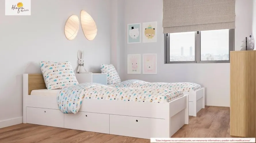 Apartamento de 1 dormitorio en Valencia, Spain No. 2013 № 4