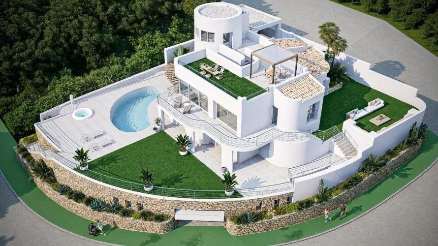 Villa de 4 dormitorios en Zona Altea Hills, Spain No. 1079 № 17