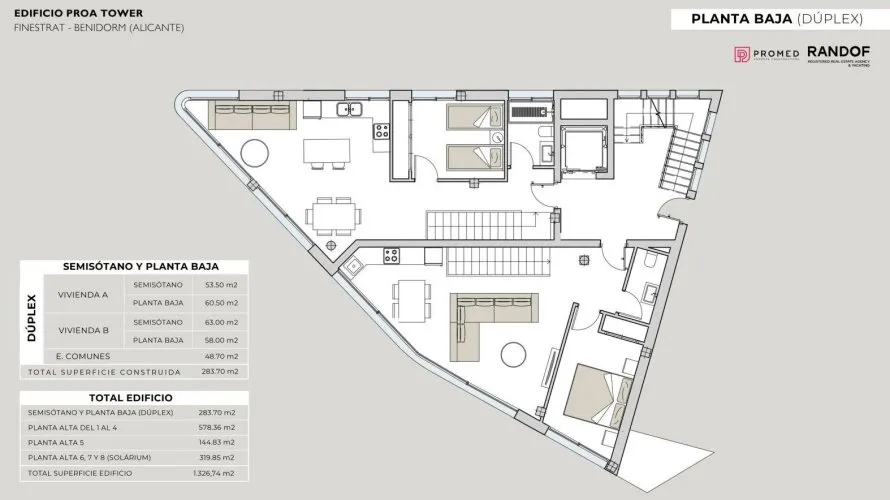 Penthouse de 3 chambres à Finestrat, Spain No. 732 № 11