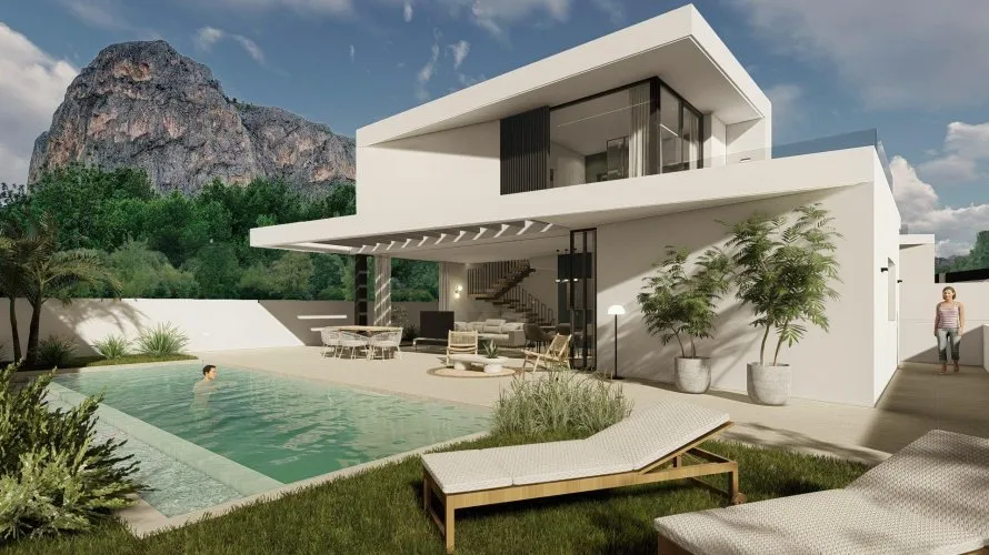 Villa de 3 chambres à Polop, Spain No. 521 № 4