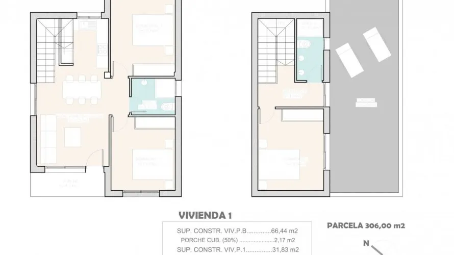 Villa de 3 chambres à Ciudad Quesada, Spain No. 321 № 5