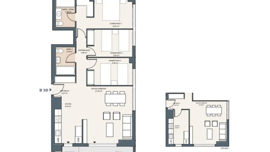 Apartment de 3 chambres à Alicante, Spain No. 299 № 1