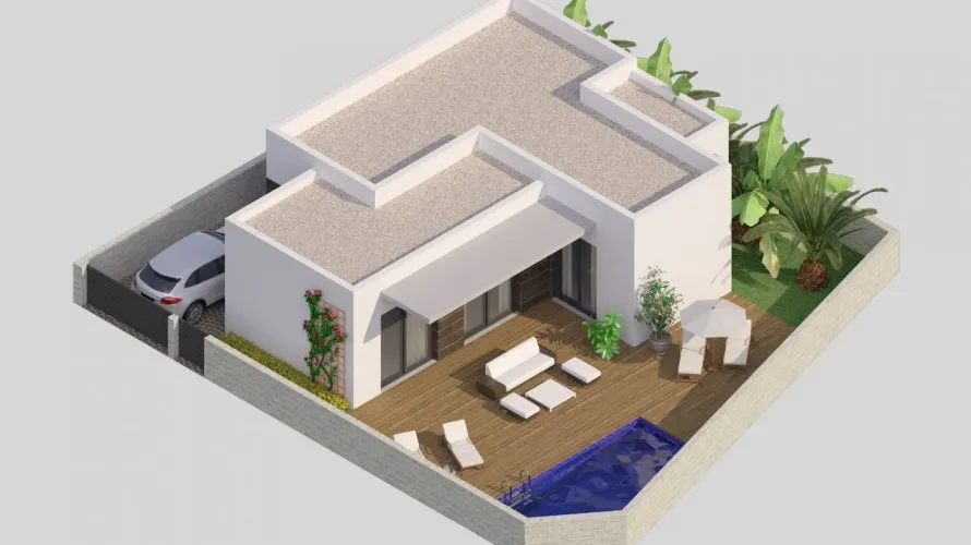 Villa de 2 chambres à Benijofar, Spain No. 309