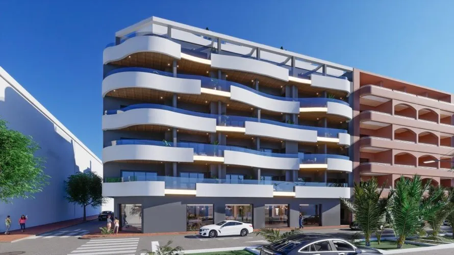 Apartment de 2 chambres à Torrevieja, Spain No. 509 № 1