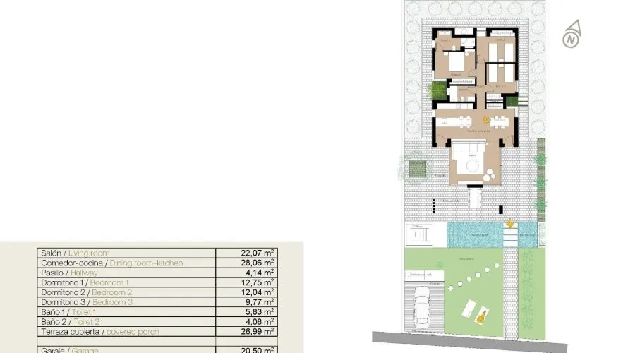 Villa de 3 chambres à San Fulgencio, Spain No. 467 № 17