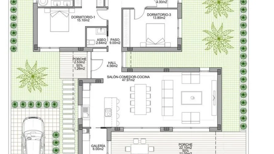 Villa de 3 chambres à Benijofar, Spain No. 307 № 6