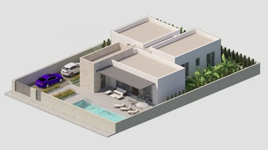 Villa de 3 chambres à Benijofar, Spain No. 307 № 1