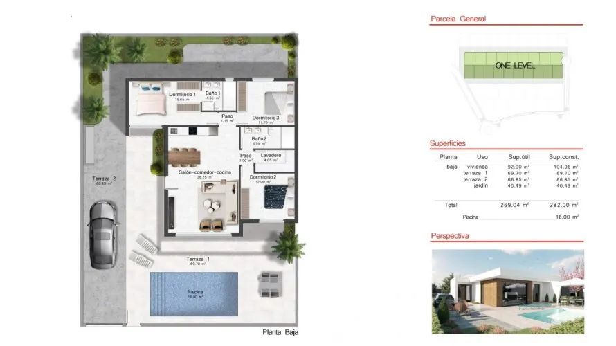 Villa de 3 chambres à Banos Y Mendigo, Spain No. 353 № 2