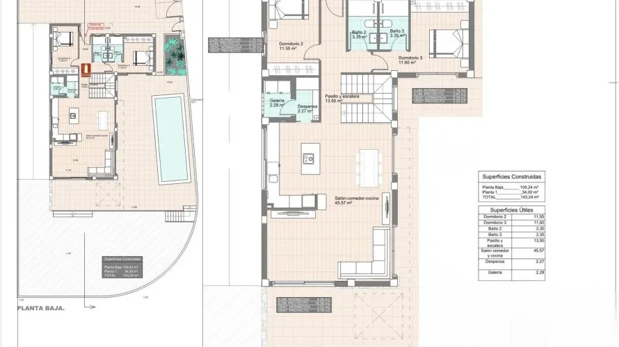 Villa de 3 chambres à San Fulgencio, Spain No. 100