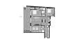 3 chambres Penthouse plan d'étage «RA24-5B», Living Estepona