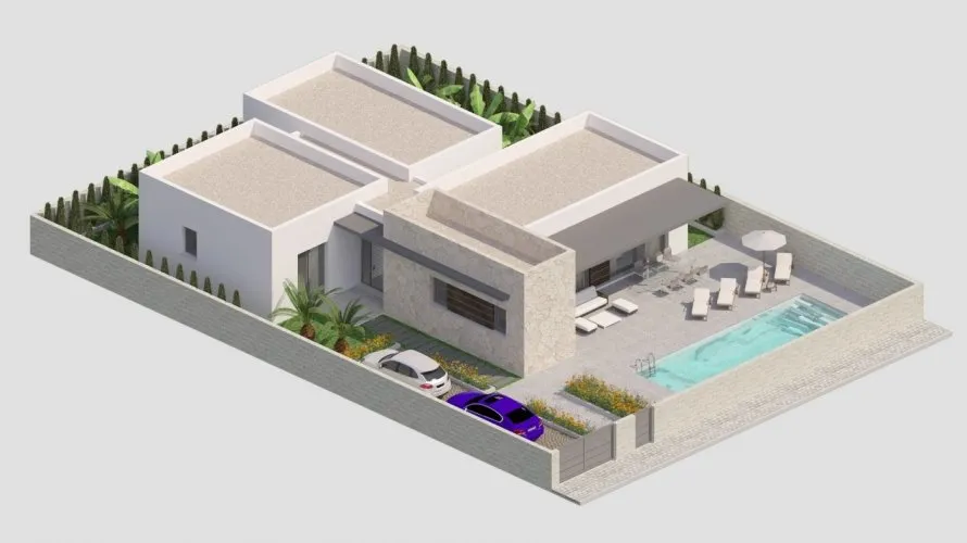Villa de 3 chambres à Benijofar, Spain No. 307 № 2