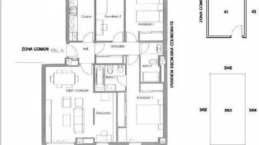 Apartment de 3 chambres à Alicante, Spain No. 1196 № 3