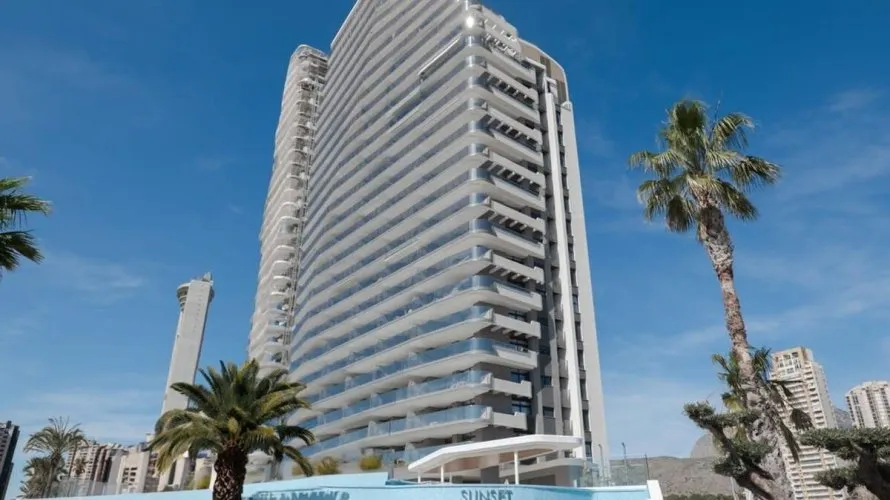 Apartment de 3 chambres à Benidorm, Spain No. 1232