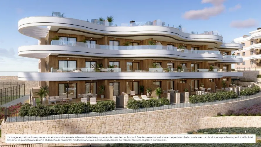 Apartment de 3 chambres à Finestrat, Spain No. 1124