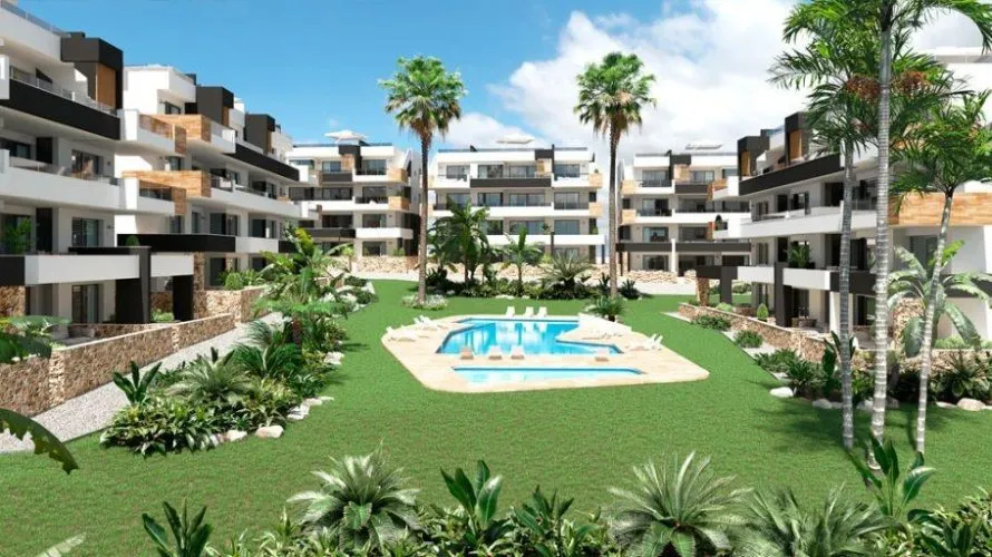 Penthouse de 2 chambres à Torrevieja, Spain No. 1001