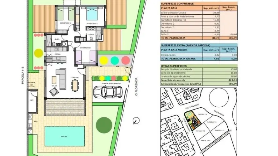 Квартира с 3 спальнями в Полоп, Испания №650 № 18