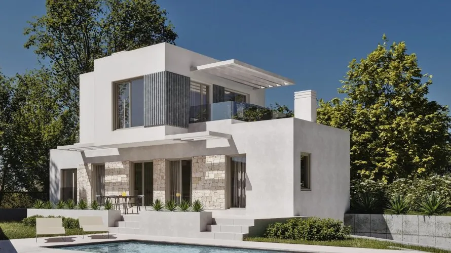 Вилла с 3 спальнями в Финестрат, Испания №449 № 1
