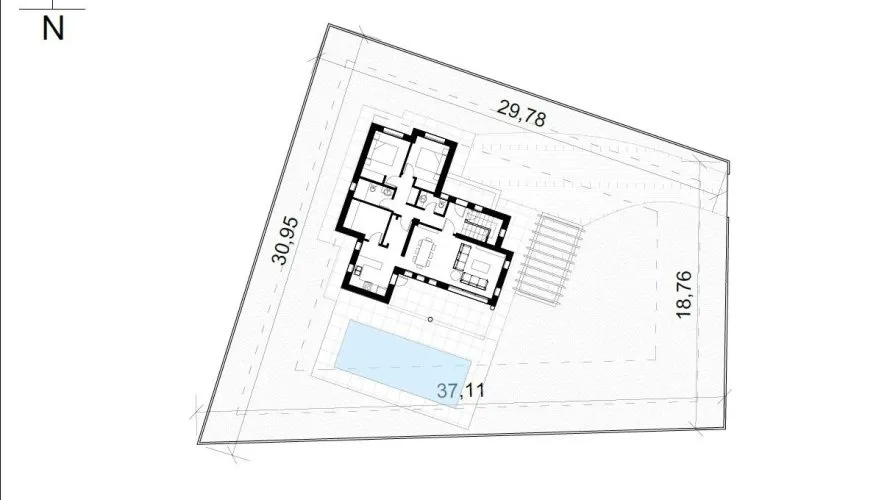 Вилла с 3 спальнями в Кальпе, Испания №422 № 5