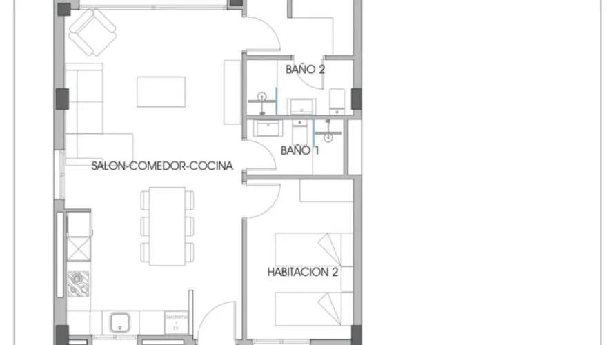 2 bedrooms apartment for sale, Finestrat, Spain No. 715 № 7
